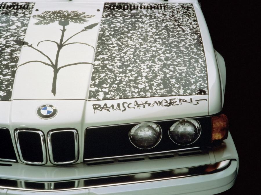  BMW 635 CSi Art Car by Robert Rauschenberg 1986 года  (фото 11 из 11)